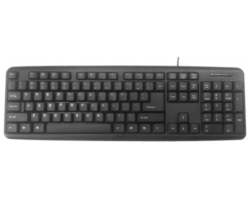 Купить  Keyboard Gembird KB-U-103-RU, Standard, Full size, Silent, Black, USB