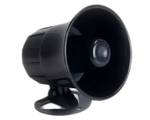Купить  AU-41 Black, Сирена уличного типа. Мощность: 20 W. Громкость: 110 дБ. Питание: 12V. Цвет: черная