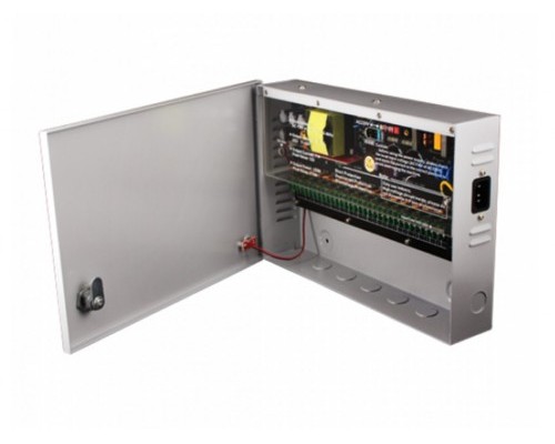 Купить  HD - PF1009 Импульсный источник питания 12V/10A на 9 выходов для подключения видеокамер